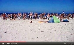 Flashmob at the beach, The era of Flashmobs